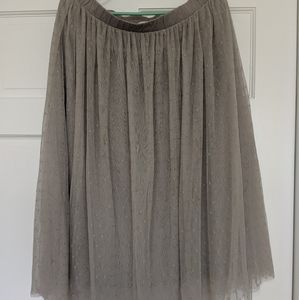 Garnet Hill Prima Tulle Skirt sz Large